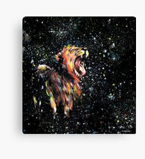 the lion sleeps no more Canvas Print