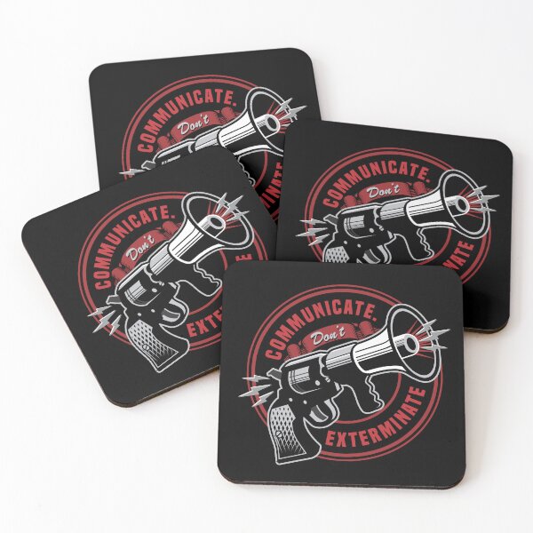 Item preview, Communicate Don't Exterminate - Nonviolence Inspirational designed and sold by Vector-Artist.