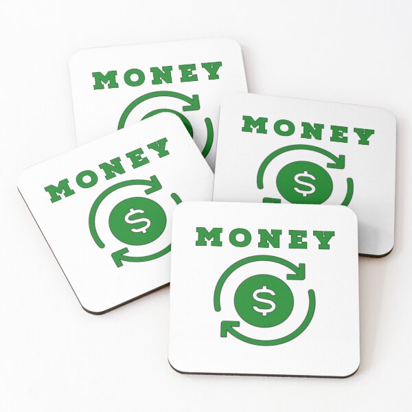 Item preview, Money Makes The World Go Round Green Letters designed and sold by podguy.