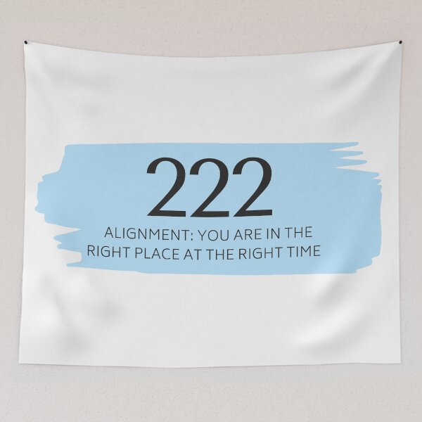 Item preview, 222 Angel Number blue designed and sold by Allie Rockhill.