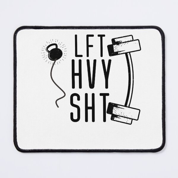 Item preview, LFT HVY SHT - Funny Workout Motivation Quote designed and sold by unique things.