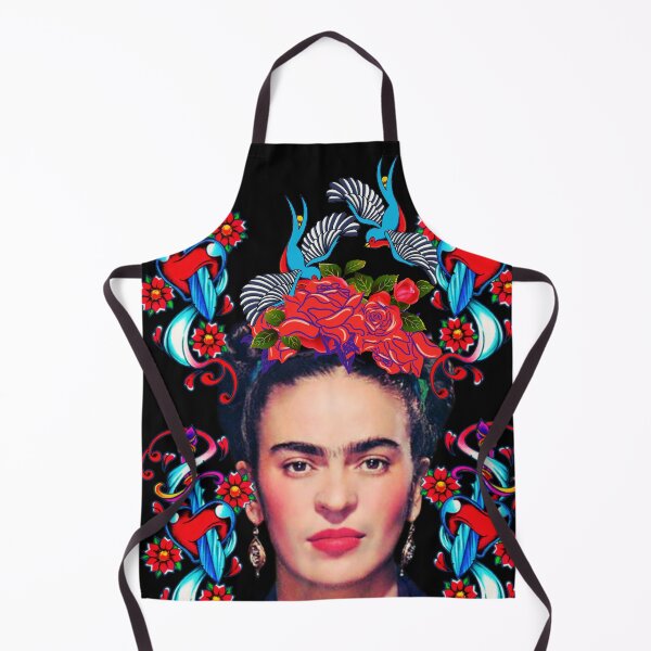 Item preview, Frida Kahlo Portrait Tattoo Style designed and sold by FridaArtGallery.