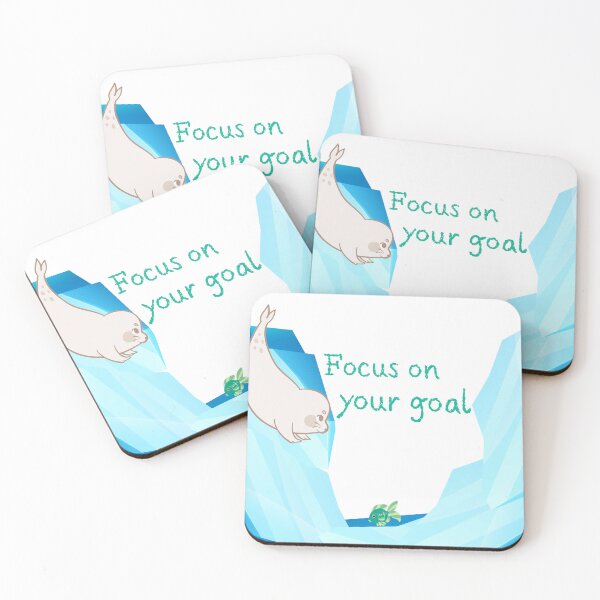 Item preview, "Focus on Your Goal - An Inspirational Design for Achieving Success" designed and sold by koolartful17.