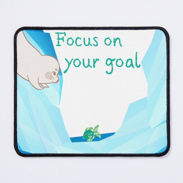 Item preview, "Focus on Your Goal - An Inspirational Design for Achieving Success" designed and sold by koolartful17.