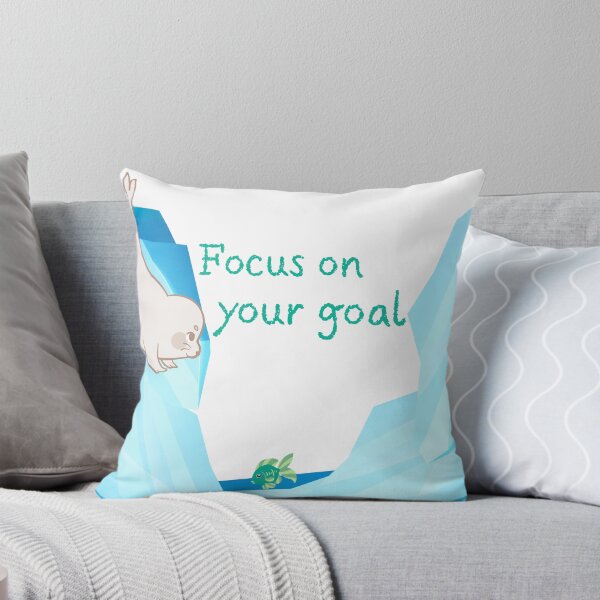 Item preview, "Focus on Your Goal - An Inspirational Design for Achieving Success" designed and sold by koolartful17.