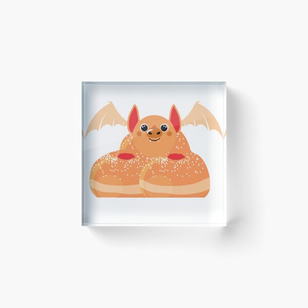 Item preview, Jelly donut bat  designed and sold by Emmyjeangenie.