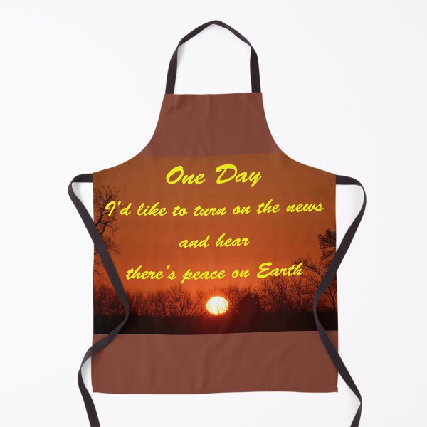 Item preview, One Day I'd like to turn on the news and hear there's peace on Earth designed and sold by michael6076.