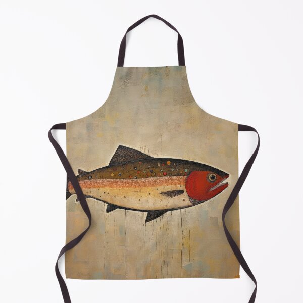Item preview, Red Faced Brown Trout Profile designed and sold by YoPedro.