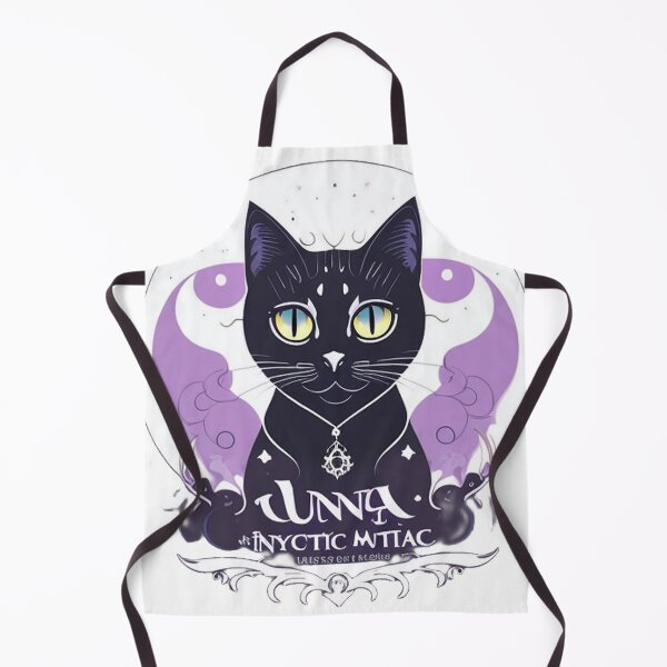 Item preview, a mystical and magical black cat designed and sold by finkykomakot.