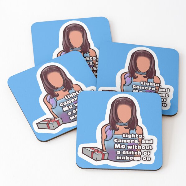 Item preview, Becky: Lights, camera, and Me without a stitch of makeup on designed and sold by AnonMemeDoodles.