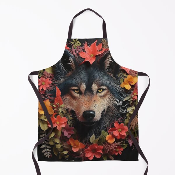 Item preview, Floral Wolf designed and sold by Heartrise.