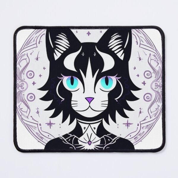 Item preview, a mystical and magical black cat 	 designed and sold by finkykomakot.