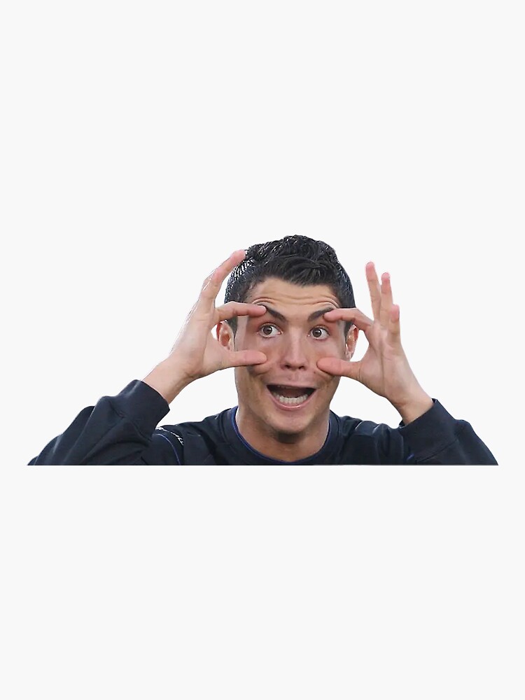 Cristiano Ronaldo funny sticker
