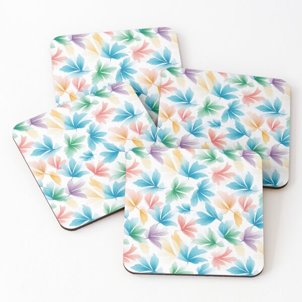 Item preview, Beautiful design with Floral and Leaf Pastel Tone Patterns 5 designed and sold by PARKJINSUNG.