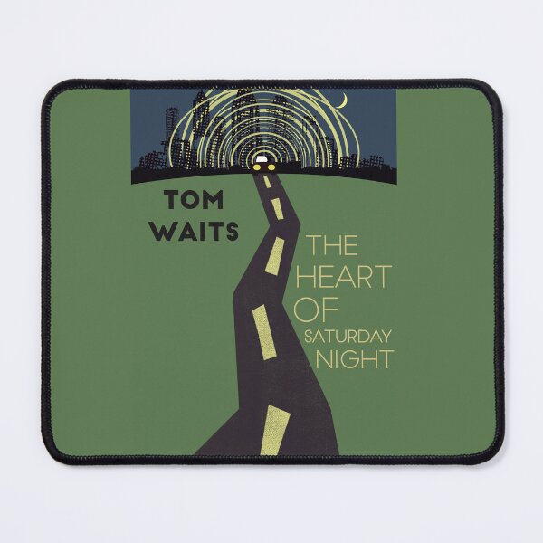Item preview, Tom Waits - Heart of Saturday Night | Vintage Book Cover designed and sold by theoralcollage.