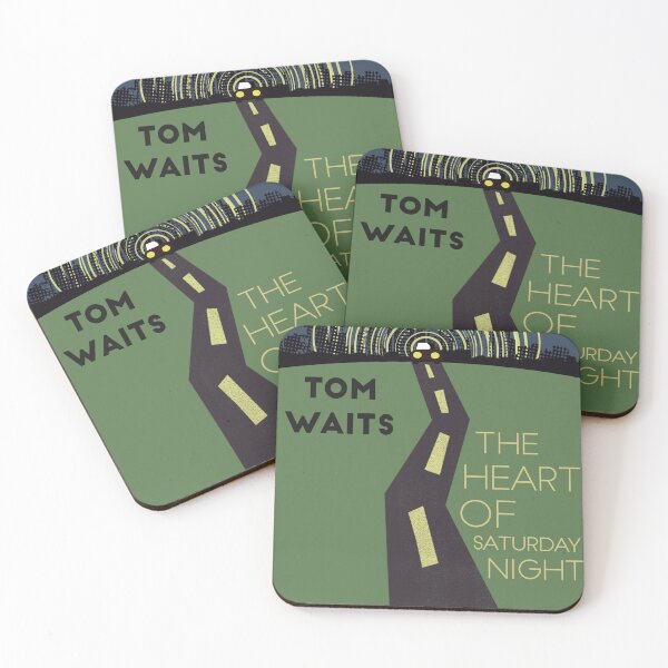 Item preview, Tom Waits - Heart of Saturday Night | Vintage Book Cover designed and sold by theoralcollage.