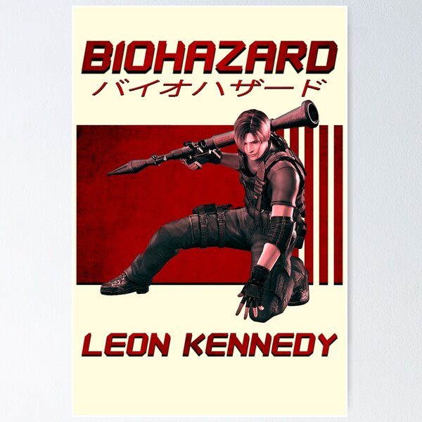 Artikel-Vorschau von Retro-Klassiker Leon Kennedy, designt und verkauft von Cvera7.