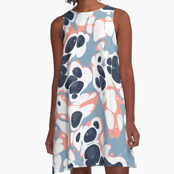 Liquid lifeforms A-Line Dress