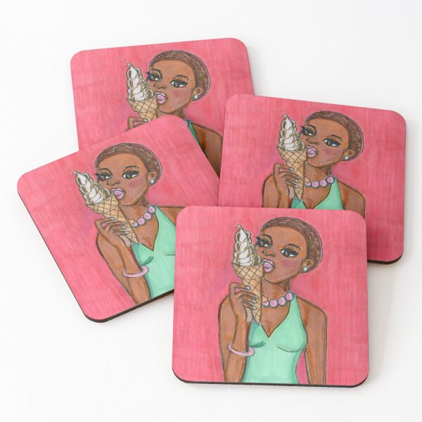 Item preview, Swirl Cone Girl designed and sold by gatadelafuente.