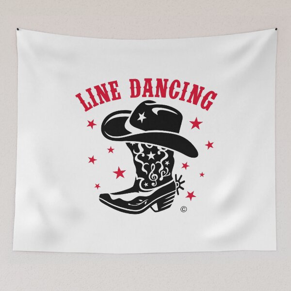 Item preview, LINE DANCING BOOTS WITH HAT AND STARS, BY SUBGIRL designed and sold by SUBGIRL.