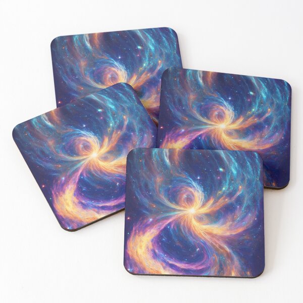 Item preview, Galactic Pas de Deux: Spiral Galaxy Collision designed and sold by ArtfulExpresion.