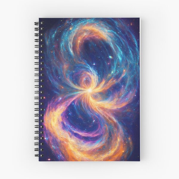 Item preview, Galactic Pas de Deux: Spiral Galaxy Collision designed and sold by ArtfulExpresion.