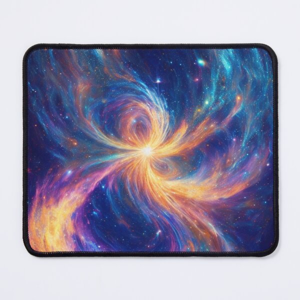 Item preview, Galactic Pas de Deux: Spiral Galaxy Collision designed and sold by ArtfulExpresion.