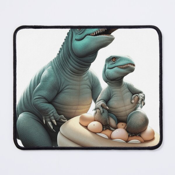 Item preview, a parent dinosaur as it lovingly protects its eggs 	 designed and sold by finkykomakot.