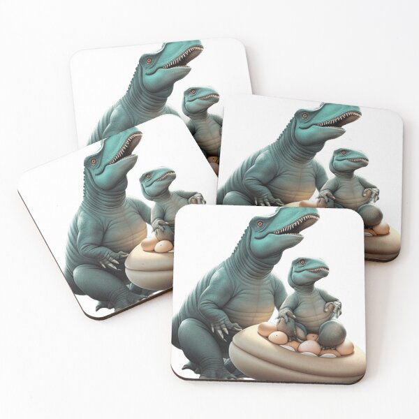 Item preview, a parent dinosaur as it lovingly protects its eggs 	 designed and sold by finkykomakot.