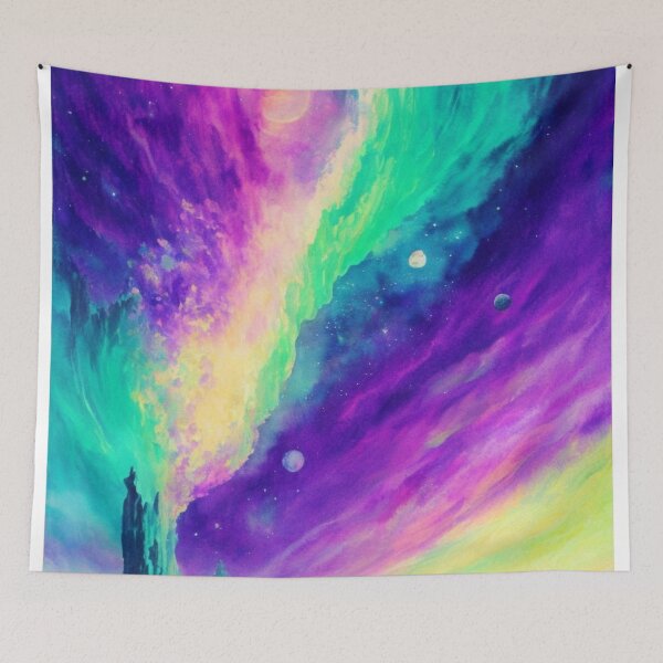 Item preview, Cosmic Serenity: Alien Aurora designed and sold by ArtfulExpresion.