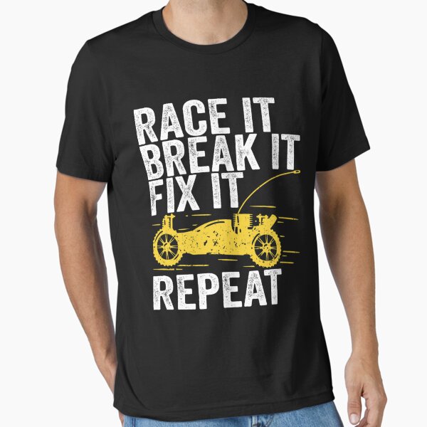 Item preview, Race It Break It Fix It Repeat RC Car Gift  designed and sold by LourdesLubowitz.