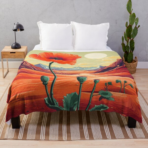 Item preview, Poppies in the Desert designed and sold by Lynnchabot.