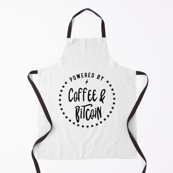 Item preview, Powered by Coffee and Bitcoin designed and sold by WhitepaperStyle.