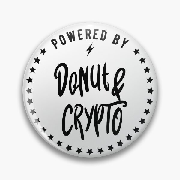 Item preview, Powered by Donut and Crypto designed and sold by WhitepaperStyle.