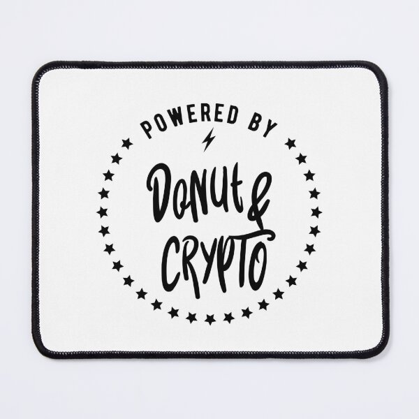 Item preview, Powered by Donut and Crypto designed and sold by WhitepaperStyle.