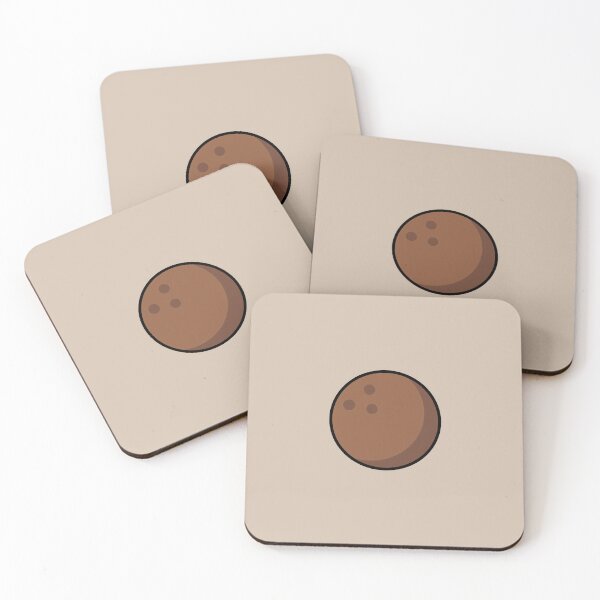 Item preview, Brown Coconut Icon designed and sold by ennbe.