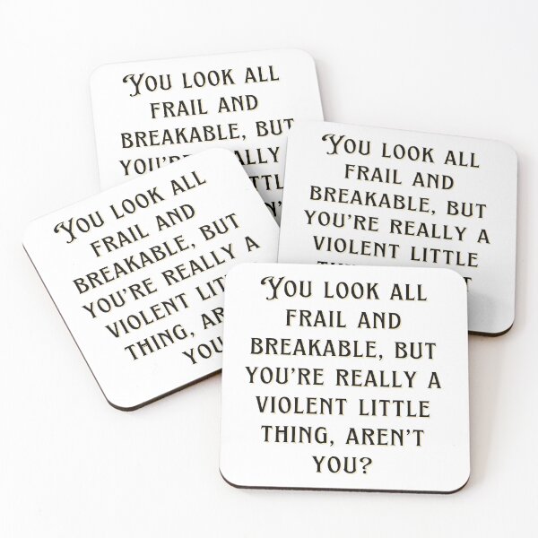 Item preview, fourth Wing breakable quote designed and sold by Binatoes.