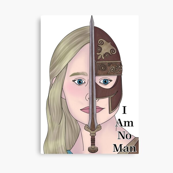 Shieldmaiden of Rohan Art Print by AHMA99