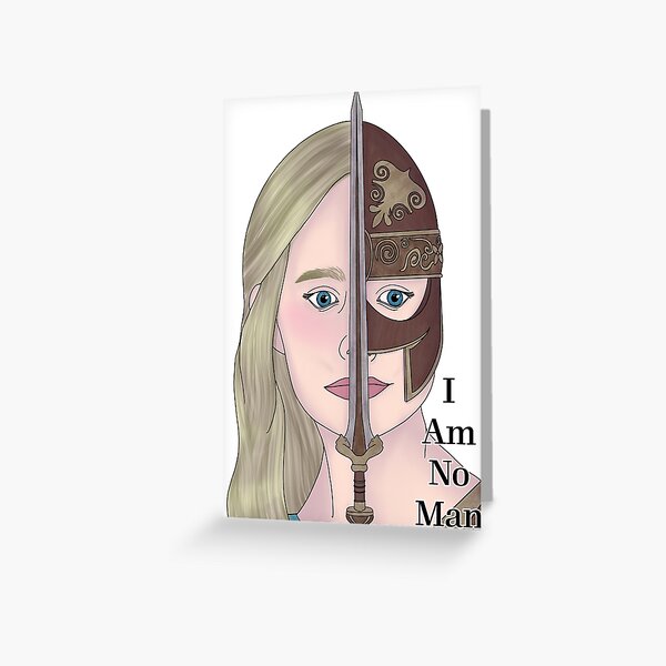 Shieldmaiden of Rohan Greeting Card for Sale by Christadaelia