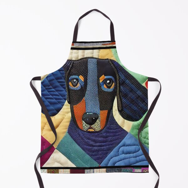 Item preview, Dachsund Patchwork Quilt designed and sold by kedoki.