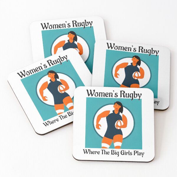 Item preview, Big Girls Play Rugby designed and sold by ArtShare.