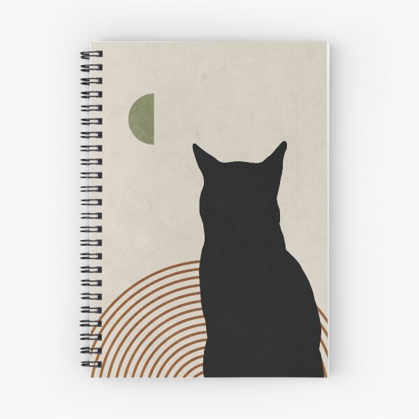 Item preview, Black Cat and the Quarter Moon designed and sold by Dina June.