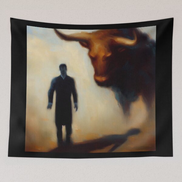 Item preview, Spirit Animal Bull 1 designed and sold by CrankyOldDude.