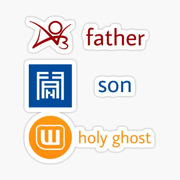 Item preview, Holy Trinity of Fanfiction designed and sold by RemisaurusRex.