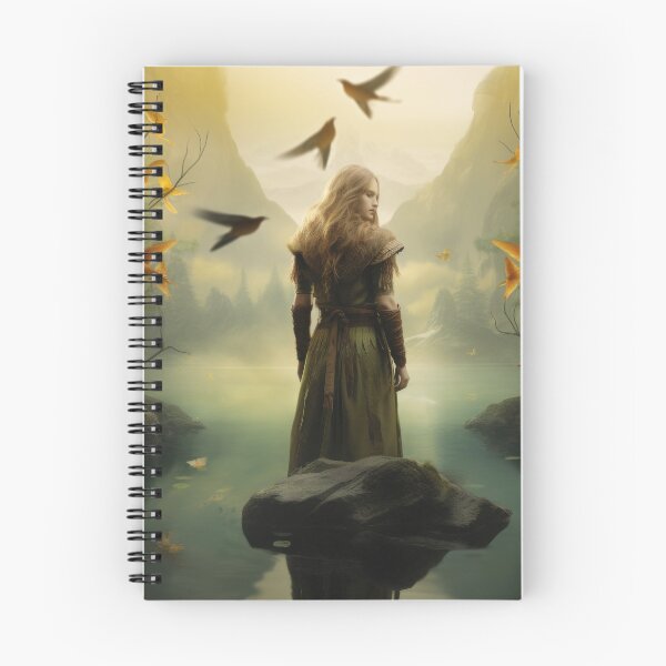 Item preview, Elven Lake - Birds designed and sold by sedviox.