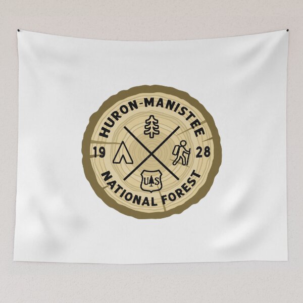 Item preview, Huron-Manistee National Forest Log Slice designed and sold by VanyaKar.