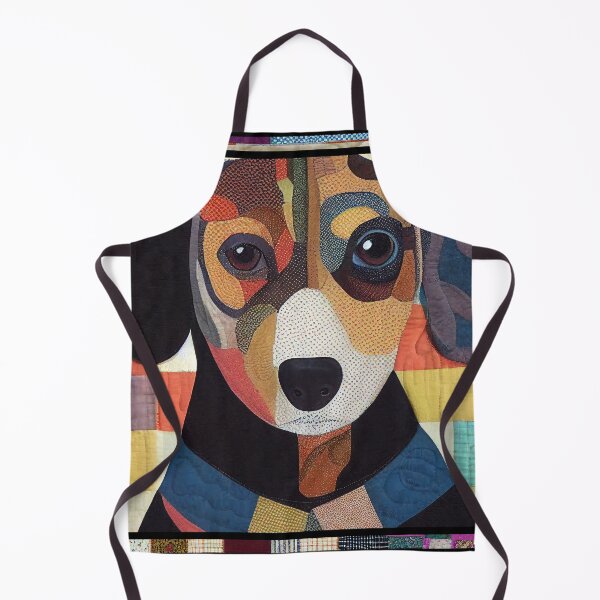 Item preview, Hound Dog Patchwork Quilt designed and sold by kedoki.