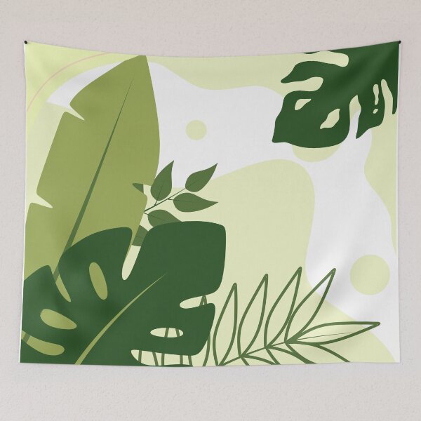 Item preview, plant pattern designed and sold by UnderStore.