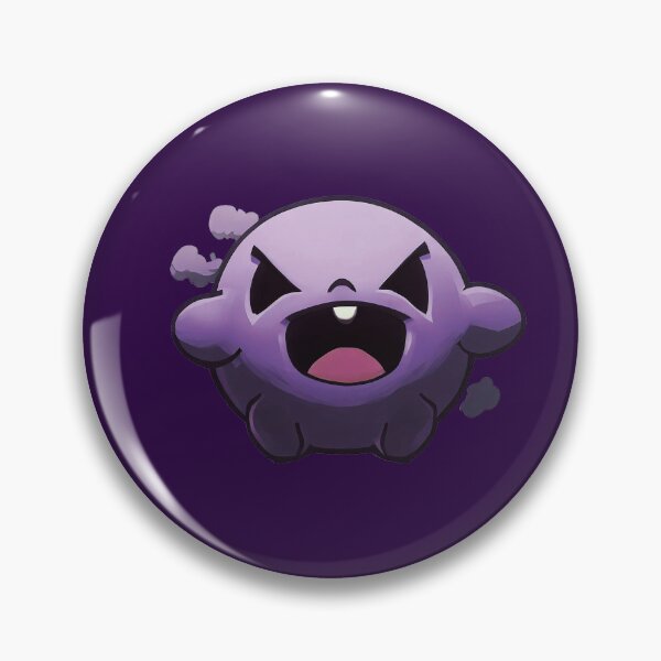 Item preview, Small purple toxic monster with a cute style designed and sold by LuisAl1600.