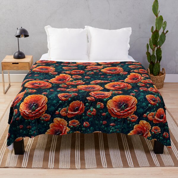 Item preview, Field of Poppies designed and sold by Islandadora.